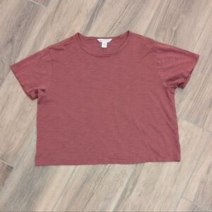 Like New! Athleta Women's Mauve Crop Top